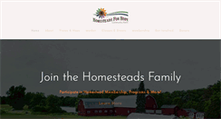 Desktop Screenshot of homesteadsforhope.org