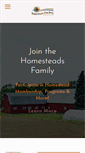 Mobile Screenshot of homesteadsforhope.org